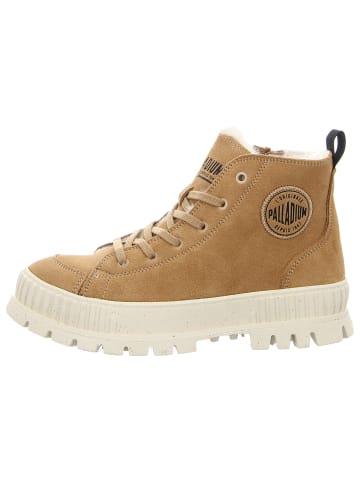 Palladium Schnürstiefelette in braun