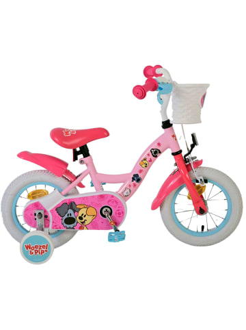Volare Kinderfahrrad Woezel & Pip 12 Zoll in Rosa