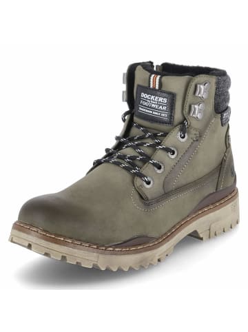 Dockers by Gerli Stiefel mit Warmfutter in grün