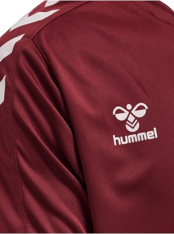 Hummel Hummel Jersey S/S Hmlcore Multisport Herren Atmungsaktiv Schnelltrocknend in MAROON