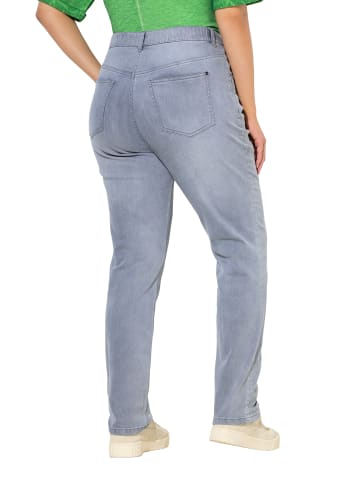 Ulla Popken Jeans in light grey denim