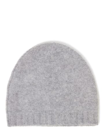 Marie Lund Mütze in hellgrau - 0001