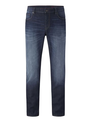 Paddock's 5-Pocket Jeans BEN in dark blue used moustache