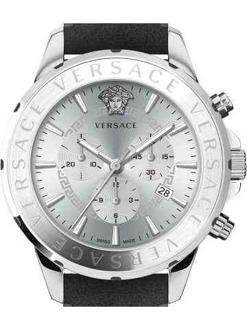 Versace Analoguhr für Herren in Schwarz