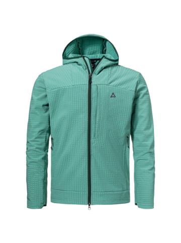Schöffel Fleecejacke "Fleece Hoody Style Enixa MEN" in emerald slate