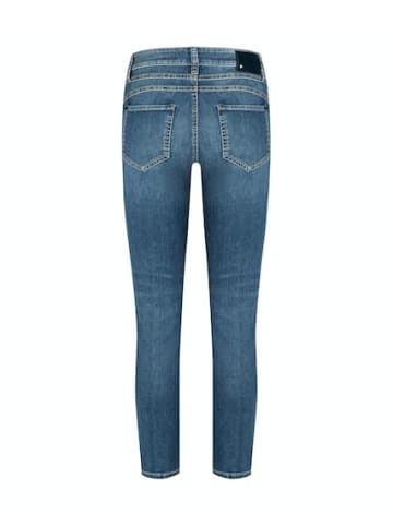 CAMBIO Slim Fit Jeans für Damen in blau