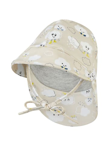 Sterntaler Farbwechsel Regenhut Wolken in beige