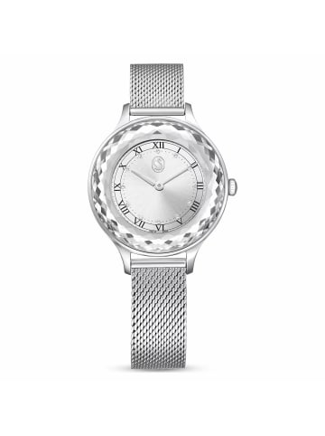 Swarovski Analoguhr für Damen in silber