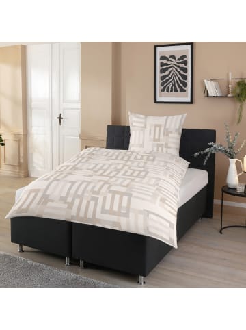 Casatex Interlock-Jersey Bettwäsche in beige