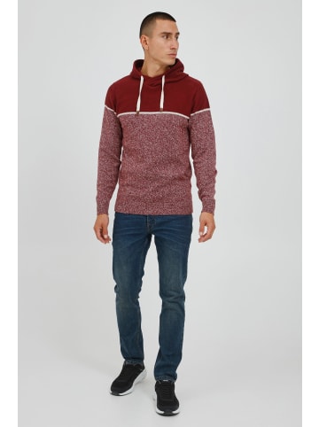 INDICODE Kapuzenpullover IDLynde 35419MM Strickpulli aus Feinstrick in Rot