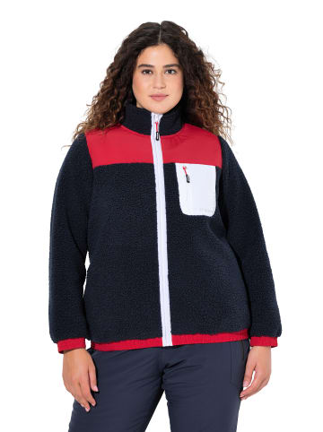 Ulla Popken Sweatjacke in marine