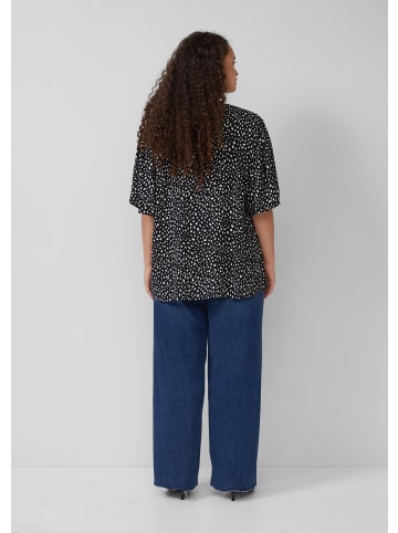 QS Bluse in 99A0_schwarz