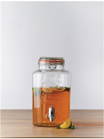 Kilner Getränkespender ROUND Bügelverschluss, 5 Liter