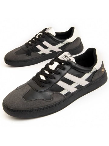Montevita Sneakers Retro in Schwarz