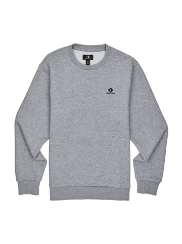 Converse Sweatshirt Embroidered SC CREW BB VGH in grau