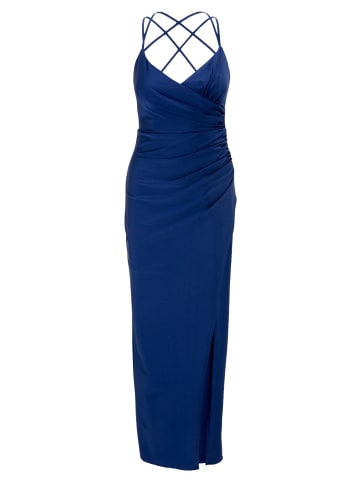 Vera Mont Abendkleid figurbetont in Festival Blue