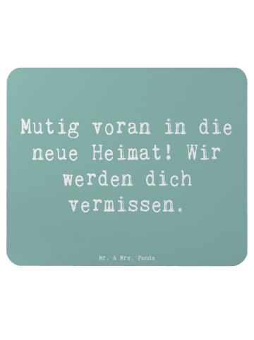 Mr. & Mrs. Panda Mouse Pad Spruch Umzug in eine neue Stadt mit S... in Meeresbrise