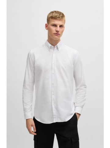 Hugo Boss Langarm Business Hemd für Herren in orange