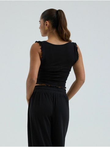 Seamless Basic Top Cotton in Black