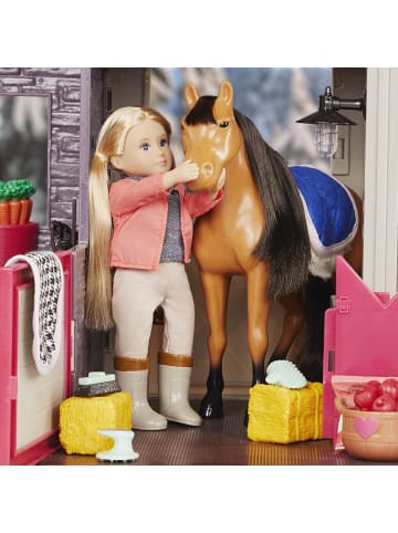 LORI Puppenzubehör Zubehör Pferde-Set ab 3 Jahre in Mehrfarbig