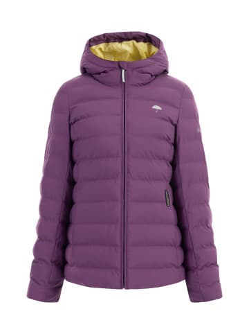 Schmuddelwedda Funktionale Winterjacke in Aubergine