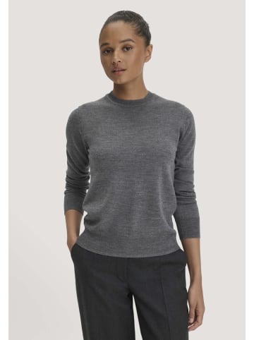 Hessnatur Hessnatur Pullover Regular aus reiner Bio-Merinowolle in grau