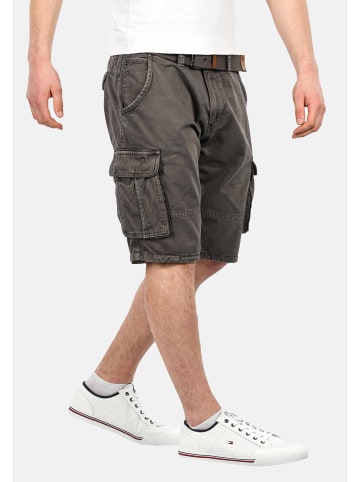 INDICODE Indicode InMonroe Herren Shorts Bermudas B699 in Grau