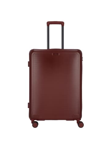 D&N Travel Line 2500 4-Rollen Trolley 67 cm in bordeaux