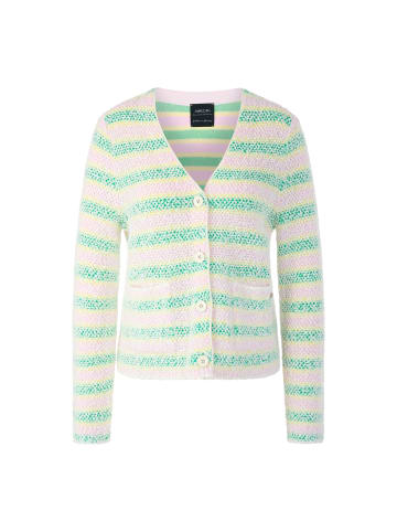 MARC CAIN COLLECTIONS Bouclé-Cardigan in Bright Jade