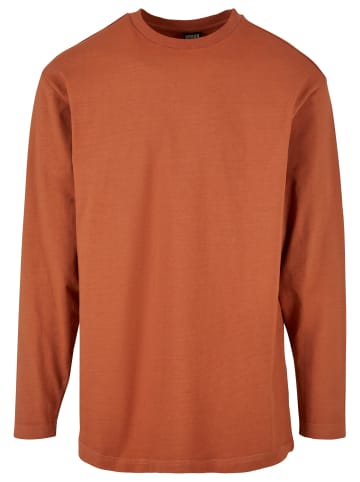 Urban Classics Longsleeves in terracotta