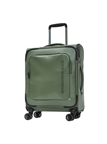 Mandarina Duck Eco Coated 4 Rollen Kabinentrolley S 55 cm in pine green
