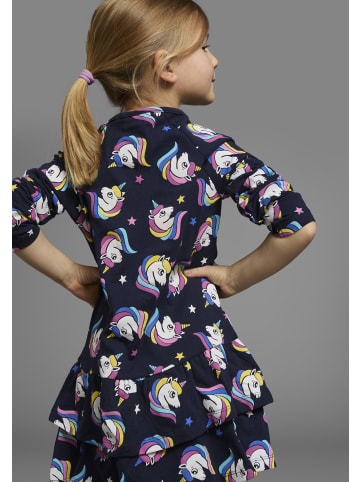 Kidsworld Jerseykleid in marine-bedruckt