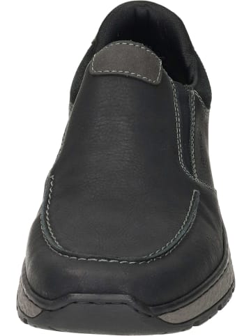 rieker Slipper in schwarz/schwarz/schwarz