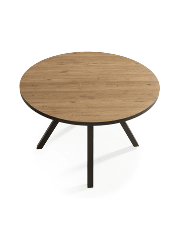 CALICOSY Tisch BENI in Helles - (W) 120  x (H) 77  x (L) 120  cm