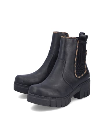 rieker Stiefelette in schwarz