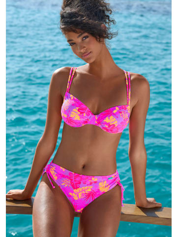 Venice Beach Bügel-Bikini-Top in flieder-pink