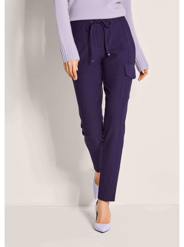 MADELEINE Cargo-Jerseyhose mit Kordelzug in lavendellila