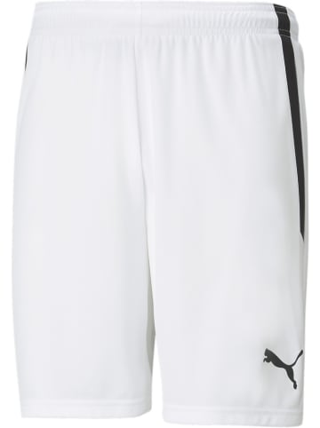 Puma Sporthose "TeamLIGA Shorts" in Weiß