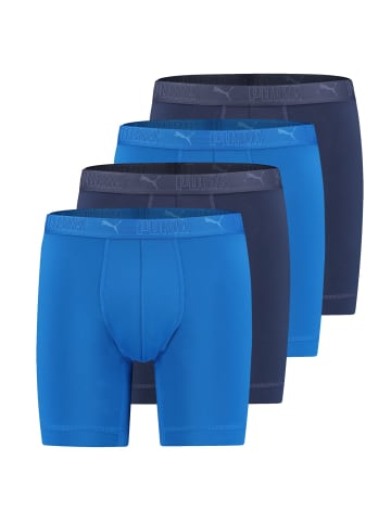 Puma Bodywear Boxershorts 4er Pack in Navy / Blau