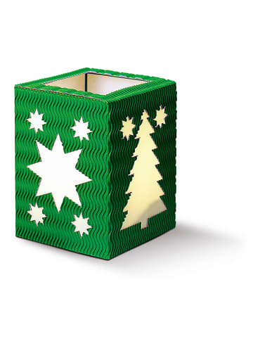 URSUS Deko-Laterne Weihnachten dunkelgrün - ab 3 Jahren