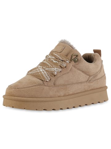 VAN HILL Sneaker Low Anneliese in Khaki