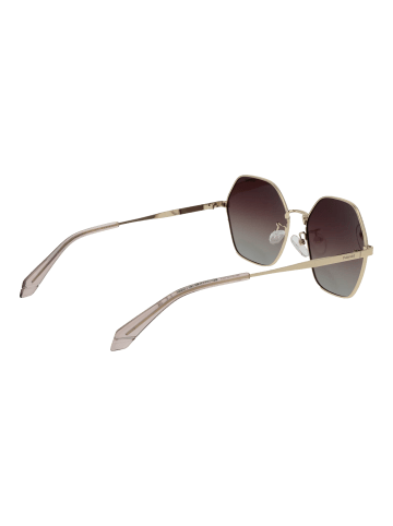 Polaroid Damen Sonnenbrillen Geometrisch Gold