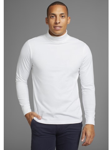 Bruno Banani Rollkragenshirt in weiss
