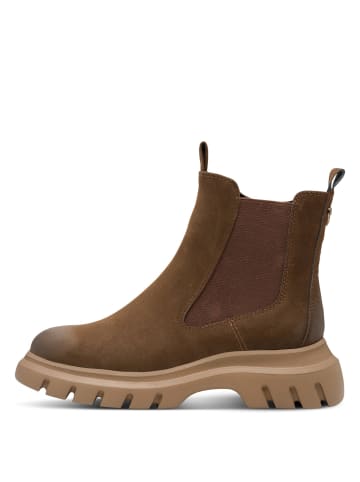 Marco Tozzi Chelsea Boots in Braun