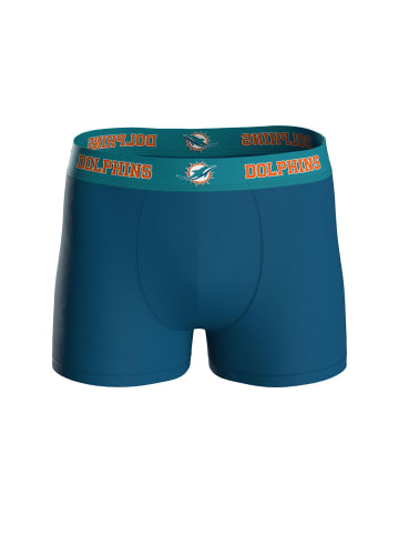 NFL Boxer Miami Dolphins in TEL/ORG/BLU