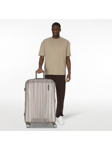 Polestream Moonrock 4 Rollen Trolley L 78 cm mit Dehnfalte rosesilver brushed