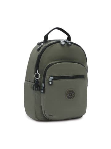 Kipling Basic Seoul S Rucksack 35 cm Laptopfach in green moss