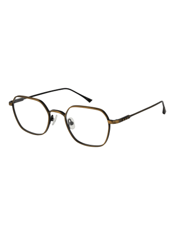 Taylor Morris Unisex Optische Fassungen Geometrisch Gold