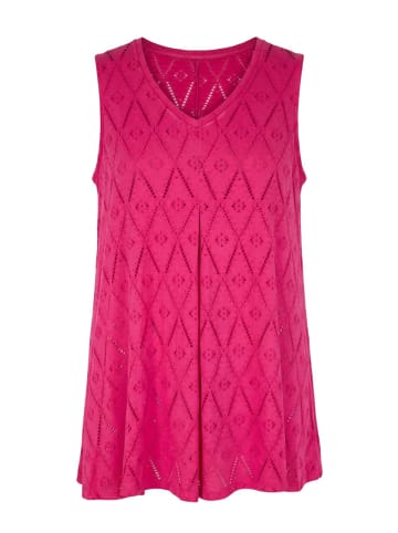 Shape Of You Blouse in Fuchsia