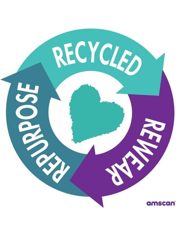 amscan Kinderkostüm The Flash bedruckter Overall Karneval 8-10 Jahre Gr.134 Fasching